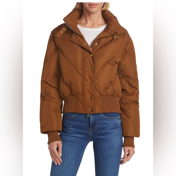 🔥NWT Veronica Beard Burdette Quilted Down Puffer⭐️ - Picture 2 of 13
